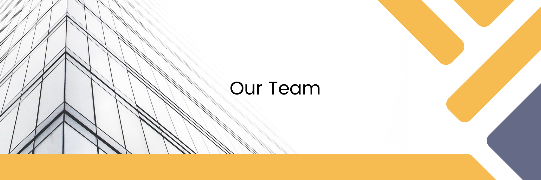 Our Team banner image
